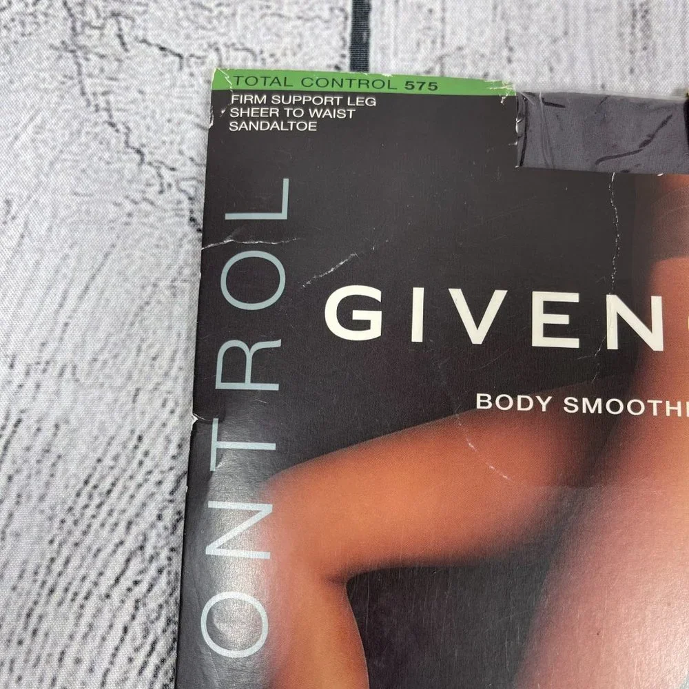 NWT Givenchy Total Control Body Smoothers 30 Denier Beaucoup De Black Sz…